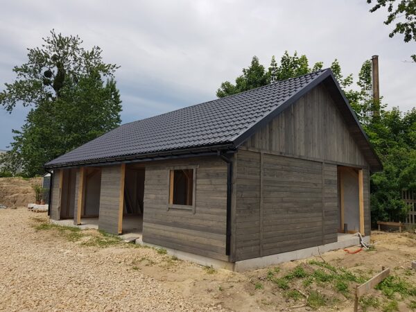 Drewniany magazyn 6x12 m | Warsztat | Stolarnia | Pracownia | Garaż z poddaszem