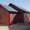 2 Garaż drewniany 6x5,5 z poddaszem i pomieszczeniem | Dwustanowiskowy