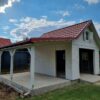 Garaż drewniany 6x4 z wiatą 3 m | Dwustanowiskowy | Styl skandynawski