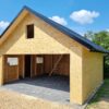 20230622_111926 Garaż drewniany 6x7 m szkieletowy | Blachodachówka