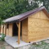 3 Stajnia 10x3,5m plus 1m wiata