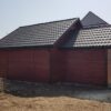 3 Garaż drewniany 6x5,5 z poddaszem i pomieszczeniem | Dwustanowiskowy