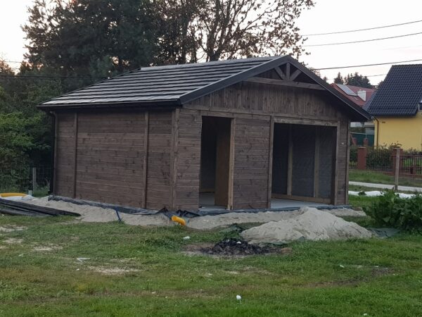 Garaż drewniany 6x5 bez pozwolenia