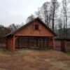Wiata drewniana 5x5 z poddaszem