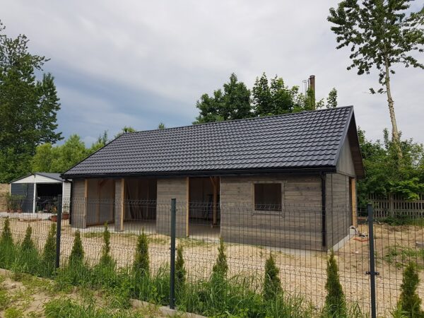 Drewniany magazyn 6x12 m | Warsztat | Stolarnia | Pracownia | Garaż z poddaszem