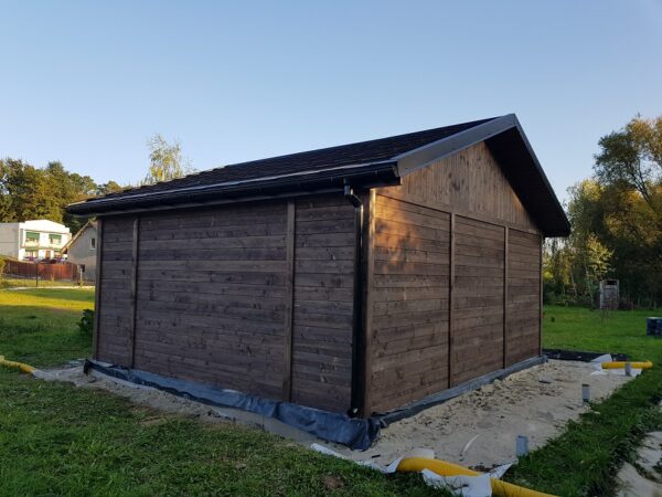 Garaż drewniany 6x5 bez pozwolenia