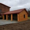 Drewniany budynek 6x12 m | Warsztat | Stolarnia | Magazyn | Pracownia