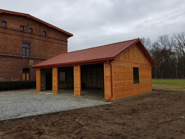Drewniany budynek 6x12 m | Warsztat | Stolarnia | Magazyn | Pracownia