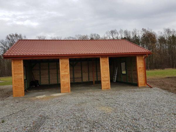 Drewniany budynek 6x12 m | Warsztat | Stolarnia | Magazyn | Pracownia