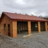Drewniany budynek 6x12 m | Warsztat | Stolarnia | Magazyn | Pracownia