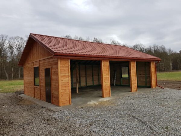Drewniany budynek 6x12 m | Warsztat | Stolarnia | Magazyn | Pracownia