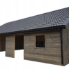 Drewniany magazyn 6x12 m | Warsztat | Stolarnia | Pracownia | Garaż z poddaszem