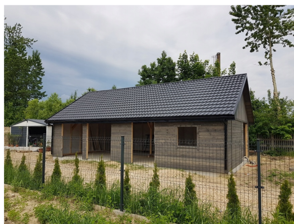 Drewniany magazyn 6x12 m | Warsztat | Stolarnia | Pracownia | Garaż z poddaszem