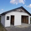 Garaż drewniany 6x5 bez pozwolenia