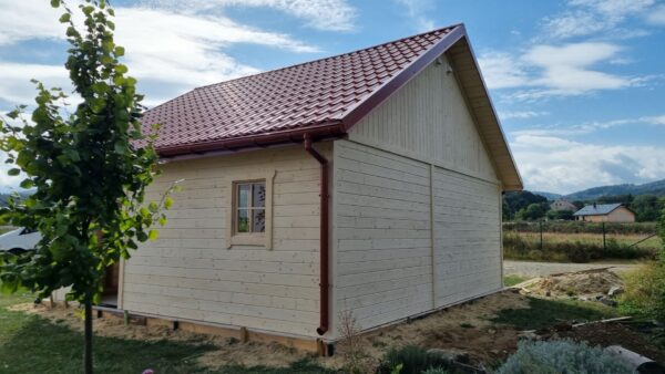 20231005_130625 Garaż drewniany 7x6 szkieletowy kanadyjski z poddaszem | Producent